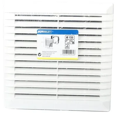 Produktbild von MARLEY Außengitter Lüftung DN 125 200x200 Weiß