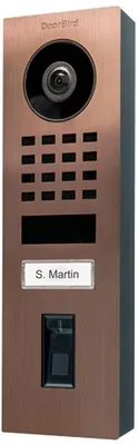 Produktbild von DoorBird D1101FV, 1080p, Ultra-Weitwinkel, 150°, 82°, 6 m, 180°