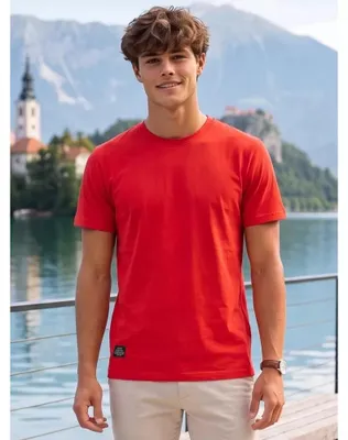 Zdjęcie produktu dla Męska koszulka ALTISPORT NP/ALMST20001 SZKARŁATNA CZERWIEŃ rozmiar: 4XL