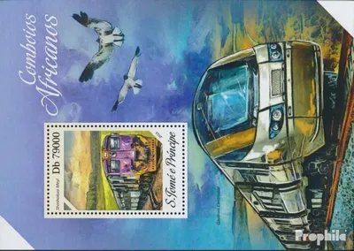 Produktbild von Briefmarken Sao Tome e Principe 2013 Mi Block 934 (kompl. Ausgabe) postfrisch Züge