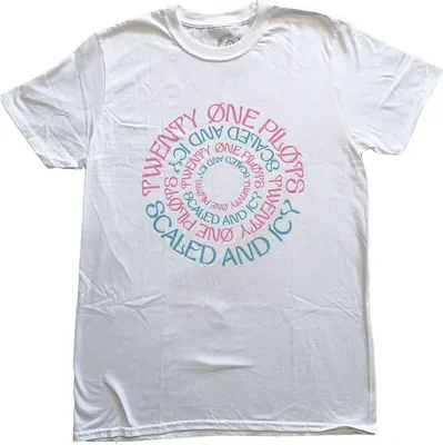 Produktbild von twenty one pilots - T-Shirt für Herren/Damen Uni RO9727 (M) (Weiß)