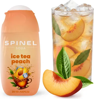 Obrázok produktu pre Spinel Soda Sirup  Ľadový čaj broskyňa 65 ml, 1 kus