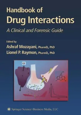 Produktbild von Handbook of Drug Interactions