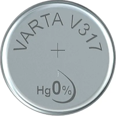 Produktbild von VARTA Silber-Oxid Uhrenzelle V317 (SR62) 1,55 Volt