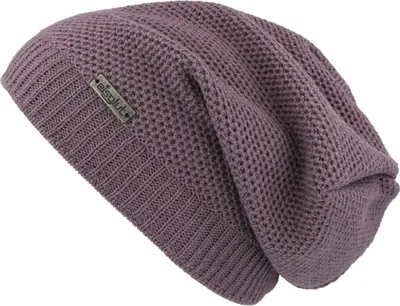 Eisglut Strick-Beanie Zina mit Fleece-Innenband in rosenholz