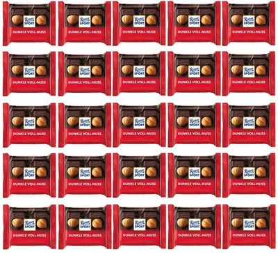 Produktbild von Ritter Sport mini Dunkle Voll-Nuss 25er