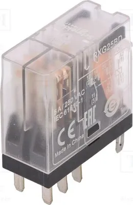 Produktbild von 1x Relais: elektromagnetisch 5A/250VAC USpule : 24VDC 5A RXG25BD Elektromagnetis