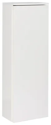 Immagine prodotto di Mobiletto FACKELMANN MIDI / Mobiletto da bagno con chiusura ammortizzata / Dimensioni (L x A x P): circa 40,5 x 115 x 26 cm / Mobiletto da bagno con 5 scomparti a ringhiera nell'anta / Cerniera dell'anta a destra / Corpo: bianco