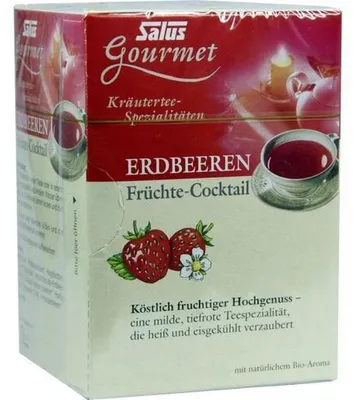 Immagine prodotto di Miscela di frutti con fragole, bustine filtro Salus