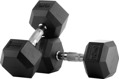 Produktbild von Bodytone Hexagonale Hanteln 10kg Silber 10 kg Silber 10 kg