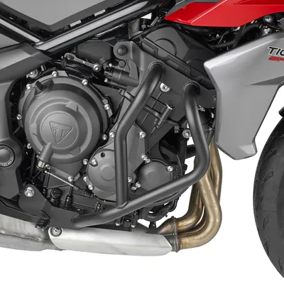 Image de KAPPA KN6421 protection moteur en tube partie inférieure noire