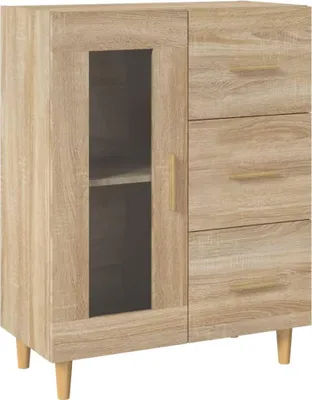 Obrázok produktu pre vidaXL Príborník Sonoma Dub 69,5x34x90 cm odvodený výrobok z dreva