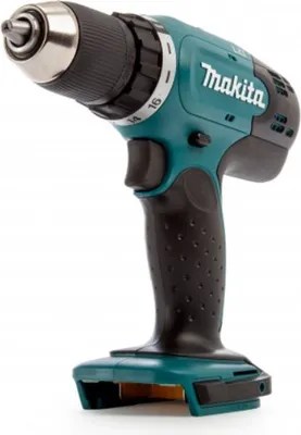 Produktbild von Makita DDF453Z Bohrmaschine, Schwarz/Türkis, 1,7 kg