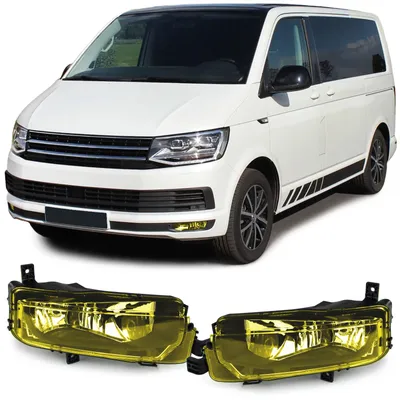 Produktbild von Klarglas Nebelscheinwerfer H11 Gelb für VW Bus T6 Multivan Transporter ab 15