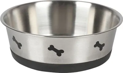 Image de Gamelle en acier inoxydable 1000ml pour chien gamelle pour nourriture gamelle pour boire gamelle pour eau gamelle pour chat