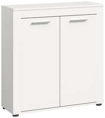 Produktbild von Highboard JAM (B/H/T: ca. 80/88/35 cm) in Wotan Eiche Nachbildung/grau