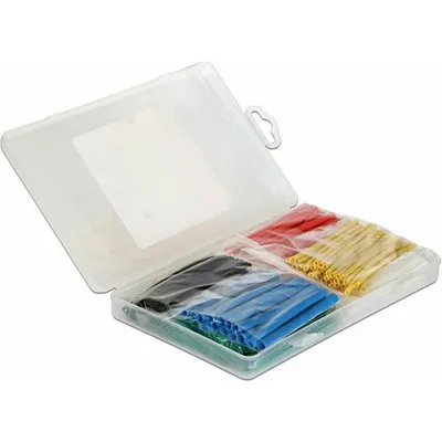 Produktbild von DeLOCK 86278, Kabelrinne, Schwarz, Blau, Grün, Rot, Gelb, PVC, 50 Stück(e)