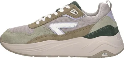 Image de HUB Glide Sneakers Laag - Taupe - Maat 42
