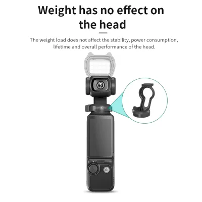 Obrázek produktu pro STARTRC mini magnetické plnící světlo, LED video světlo, 3 režimy osvětlení, 3 úrovně jasu, vestavěná náhradní baterie pro DJI Pocket 3