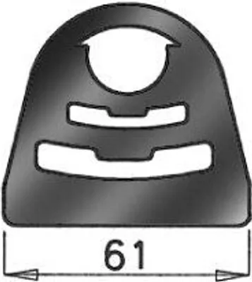 Produktbild von DINEX Auspuffhalter für VW CRAFTER 30-50 Kasten (2E) Auspuffanlage Montageteil 50985