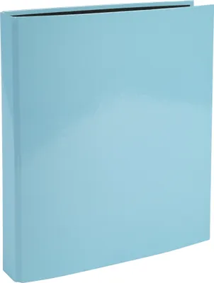 Image de Exacompta 10x Classeur 4 anneaux en D 25mm Aquarel A4 Bleu pastel 51572E