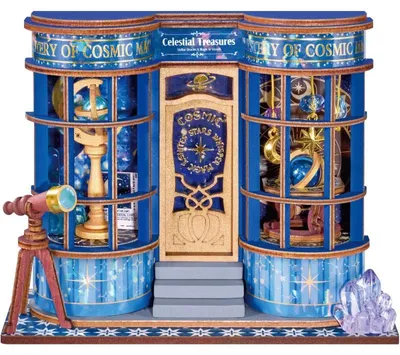 Immagine prodotto di Puzzle 3D Minicasuta Magic Astronomy Shop, RoLife, 85 pezzi