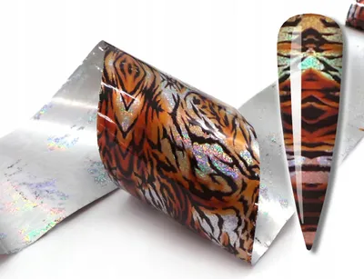 Immagine prodotto di Pellicola Transfer 10Cmx4Cm Tigerfell Holo