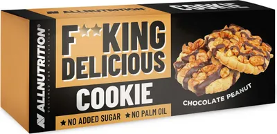 Produktbild von AllNutrition | F**King Delicious Cookie | Protein Cookie Chocolate with peanuts