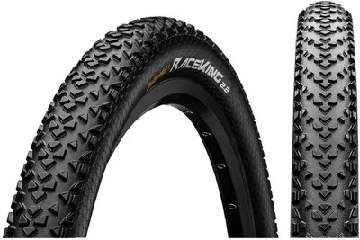 Produktbild von Continental Race King, 27.5", Straße, Tubeless-Reifen, Klappbarer Wulst, Schwarz, 180 TPI