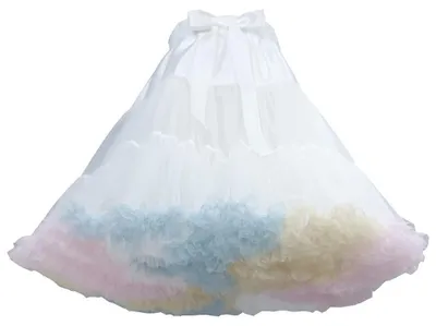 Immagine prodotto di Gonna a balze ampia, stile tutu, in tulle, a strati, per danza, costume, morbida