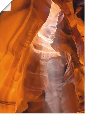 Produktbild von ARTland Poster Antelope Canyon Größe: 30x40 cm
