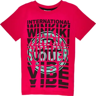 Immagine prodotto di T-shirt bambino Summer Vibe - rosso - 128