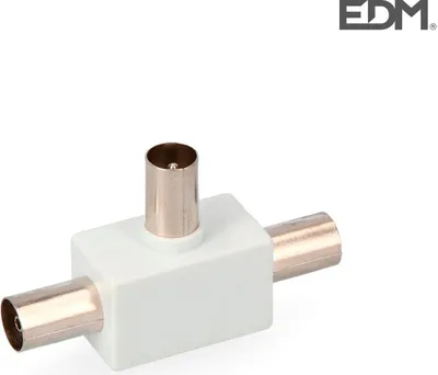 Produktbild von Edm Einziehbarer Umlenker 50007 Weiß Weiß One Size