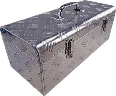 Produktbild von Deichselbox / Staubox aus Aluminium 575 x 245 x 220mm für PKW Anhänger