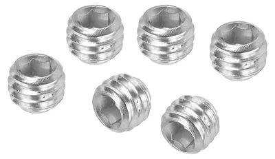 Productafbeelding van Madenschroeven M5 x 5 mm - 100 Stuks RVS Set voor Meubel- en Waterkraanreparaties