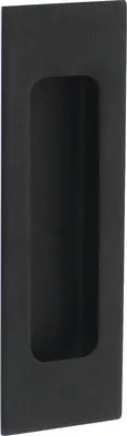 Produktbild von Intersteel Griffmuschel eckig 120x40 mm Edelstahl/Schwarz