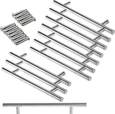Immagine prodotto di Maniglia a T per cucina - 96 mm/128 mm/160 mm - Armadio, porta, unità della camera da letto