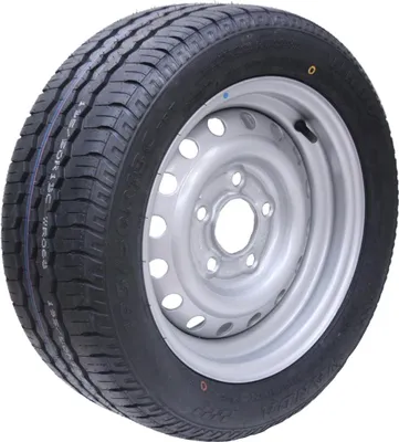 Zdjęcie produktu dla 195/50 R13C 5 kolców 112 mm PCD Koło do przyczepy i opona Wanda WR068