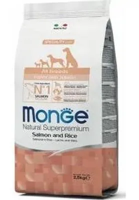 Immagine prodotto di Monge Speciality Line Cuccioli Salmone e Riso 2,5 kg