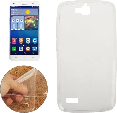 Produktbild von Huawei Honor 3C Transparent Case Hülle Silikon