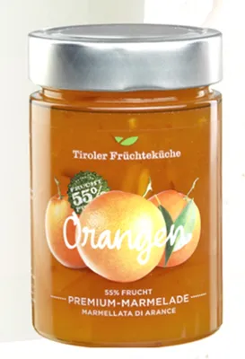 Immagine prodotto di Confettura di arance 420 gr. - Unterweger - Specialità tirolesi