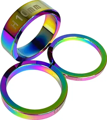 Obrázok produktu pre Sada tupých rozperiek hlavového zloženia 1-1/8" 3,5,10 mm neochrom