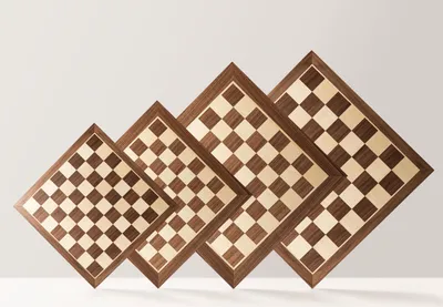 Obrázok produktu pre Šachovnica č. 5 (bez popisu) orech/javor (intarzia)