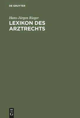 Produktbild von Lexikon des Arztrechts