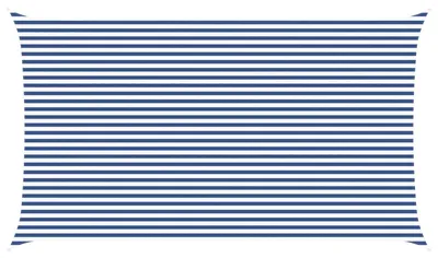 Immagine prodotto di Tenda da sole vidaXL blu e bianca 7 x 4 m, 100% poliestere Oxford
