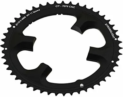 Produktbild von Stronglight Kettenblatt Ultegra 110mm außen 53 Zähne, schwarz, ct², 11-fach