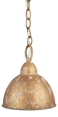 Produktbild von Clayre & Eef Hängelampe Ø 20x22 cm Goldfarbig Metall