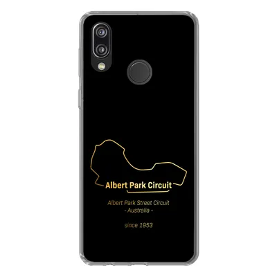 Produktbild von MuchoWow® Handyhülle Schutzhülle Hülle für Huawei P20 Lite (2020) Australien - F1 - Rennstrecke Silikon Softcase Handy Hülle - Kartenhalter
