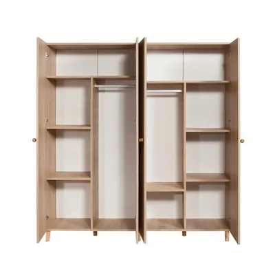 Produktbild von Skye Decor, Loni 4 -971, Kleiderschrank, Sonomo, 100 % MELAMINBESCHICHTETE SPANPLATTEN, 180 x 52 x 192 cm