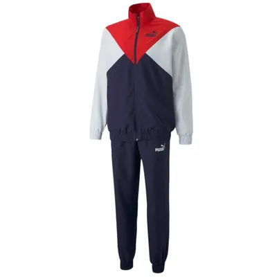 Obrázok produktu pre Pánska tepláková súprava Puma Woven, veľkosť: XXL, farba: tmavomodrá